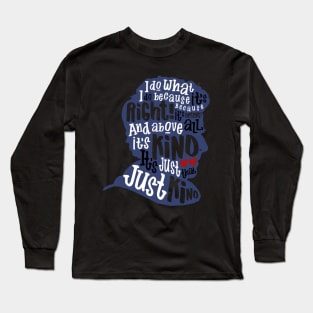 Twelfth Doctor- Kindness Long Sleeve T-Shirt